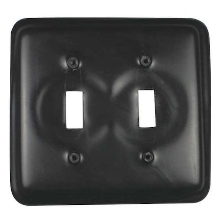 Weatherproof Cover, 2 Gangs, PVC MPN:PV0000S322