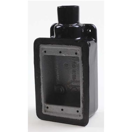 Electrical Box, FD Box Type, 1 Gang, PVC MPN:PV1000FD3