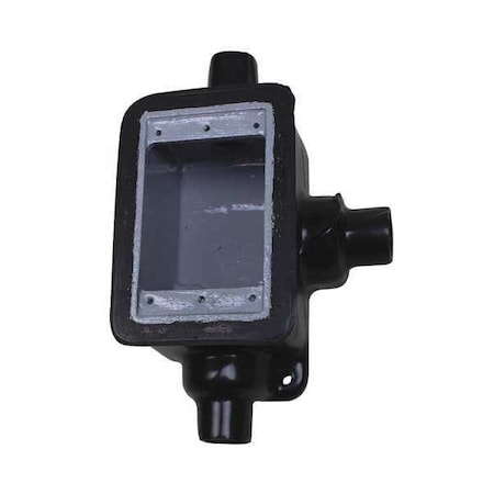 Electrical Box, FDCT Box Type, 1 Gang, PVC MPN:PV1000FDCT3