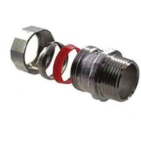 EMT Grounding Connector, 3 in, Threaded, 316 Stainless Steel, Painted MPN:S23000MC00