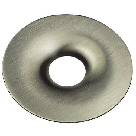 IMC/Rigid Escutcheon Plate, 1-1/4 in, 304 Stainless Steel, Polished, Gray MPN:S41200EP00