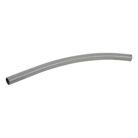 Liquid-Tight Metal Conduit, 1/2 in Trade Size, 25 ft, 4-1/2 in Bend, 316 Stainless Steel, Gray MPN:S60500CTFC