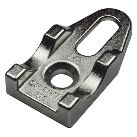 Clamp, Conduit; Pipe Use, 3/4 in, 316 Stainless Steel, Brite MPN:S60700CB00