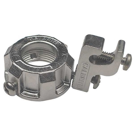 IMC/Rigid Bushing, 1 in, Threaded, 316 Stainless Steel, Polished, Silver MPN:S61000GB00