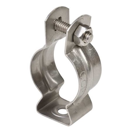 Hanger, Conduit; Pipe Use, 1-1/2 in, Stainless Steel, Polished Brite MPN:S61500MH00