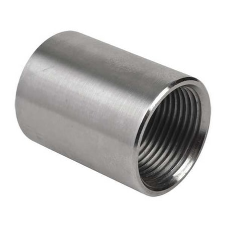IMC Coupling, 2 in, Threaded, 316 Stainless Steel, Polished, Silver MPN:S62000CP00