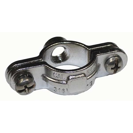 Clamp, Conduit; Pipe Use, 4 in, 316 Stainless Steel, Polished Brite MPN:S64000SP00