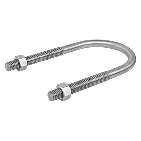 Round U-Bolt, 1/2