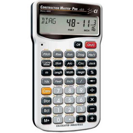Construction Master Pro - Advanced Construction-Math Feet-Inch-Fraction and Metric Calculator 4065