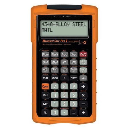 Advanced Machining Math Calculator MPN:4088