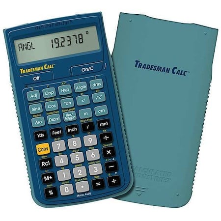 Tradesman Calculator, Portable, LCD MPN:4400