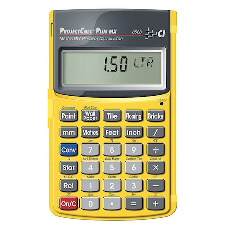 Metric Project Calculator, 2.9