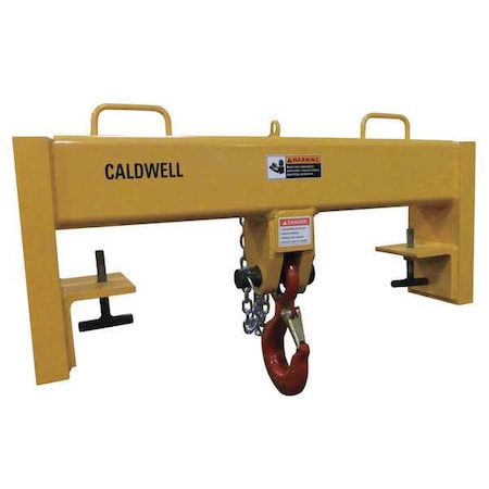 Forklift Beam, Fixed Hook, Cap 30, 000 lb MPN:10F-15-36