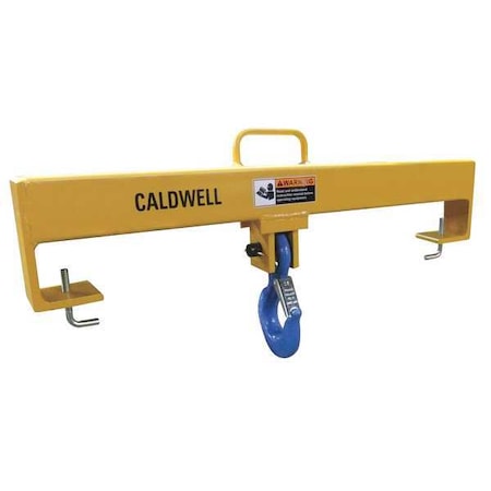 Forklift Beam, Fixed Hook, Cap 10, 000 lb MPN:10F-5-36