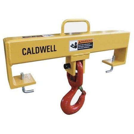 Forklift Beam, Swivel Hook, Cap 10, 000 lb MPN:10S-5-24