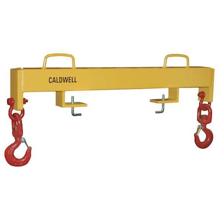 Forklift Beam, Dbl Swivel Hook, 4000 lb MPN:15-2-20S
