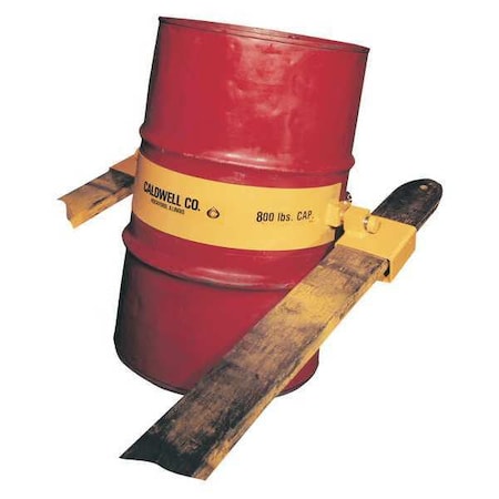Drum Lifter, 1000 lb, Steel, 55 gal, Yellow MPN:FDD-10-55