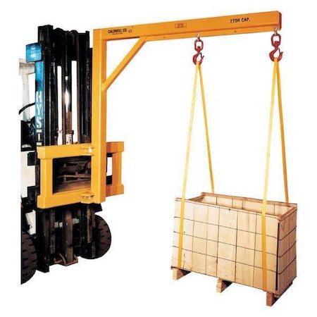 Carriage Forklift Boom, 4000lb, 6 ft Reach MPN:FJC-40