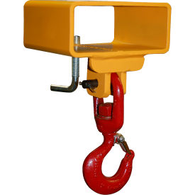 Lif-Truc Fork Lift Beam Single Fork Single Fixed Hook 3000lb. 4-1/2