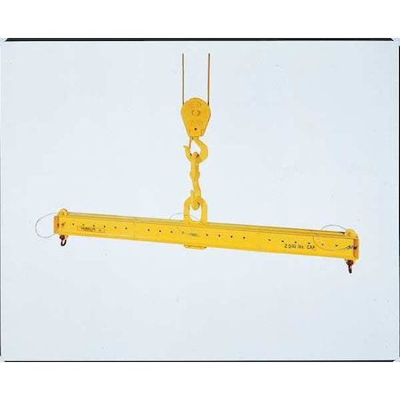 Adjustable Lifting Beam, 4000 lb., 72 In MPN:17-2-6