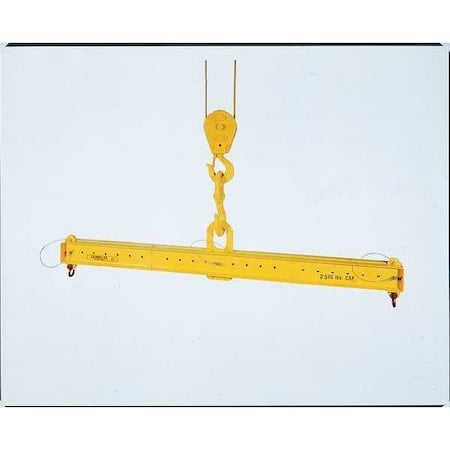 Adjustable Lifting Beam, 10, 000 lb, 120 In MPN:17-5-10