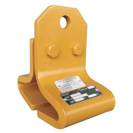 Beam Flange Clamp, Steel, 2, 000 lb MPN:55-1