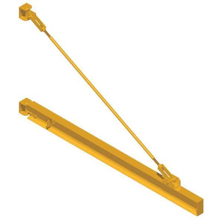 Jib Crane, Wall Mounted, 10, 000 lb Capacity, 16 ft Boom MPN:D180-5-16