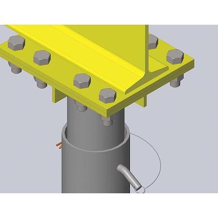 Portable Gantry Crane, 4000 lb., 22 ft. 6