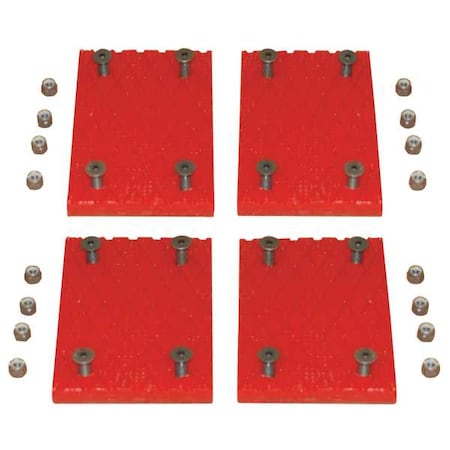Rplc Lifting Pads, UnPainted Barrier, PK4 MPN:REPLACEMENT PADS