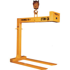 Strong-bac Vertical Pallet Lifter Fixed Fork 2 Ton Capacity 48