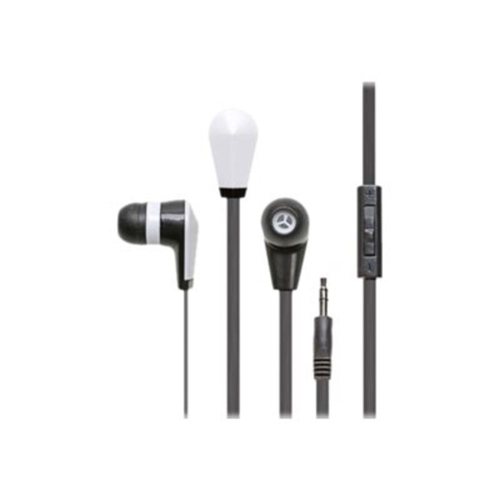 Califone E2 Multimedia Ear Bud With 3.5mm Plug - Stereo - Mini-phone (3.5mm) - Wired - Earbud - Binaural - In-ear - 3.90 ft Cable - Black - 1 MPN:E2
