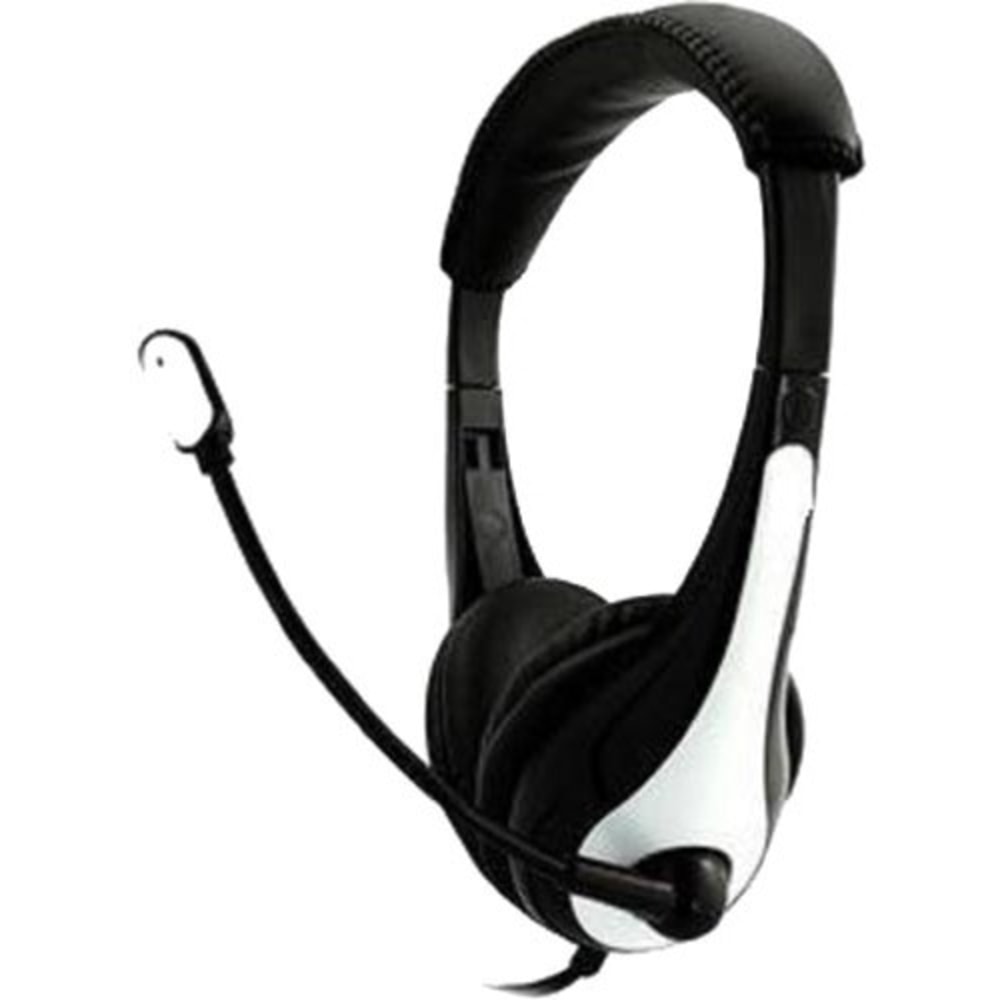 Ergoguys Wired Headset with 3.5mm Plug, Black/White, EG36WHT MPN:EG-36WHT