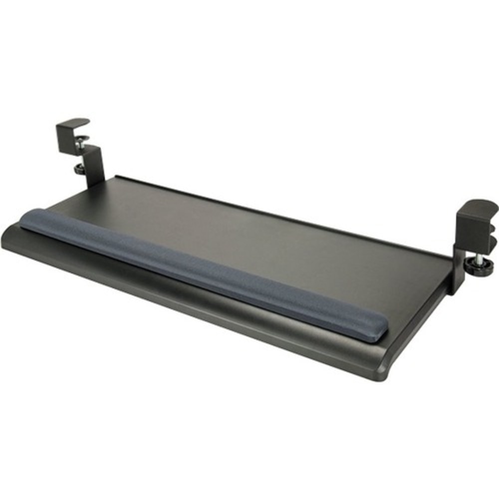 Califone EXTRA WIDE DESK CLAMP KEYBOARD TRAY WITH GEL WRIST REST MPN:KB-1021