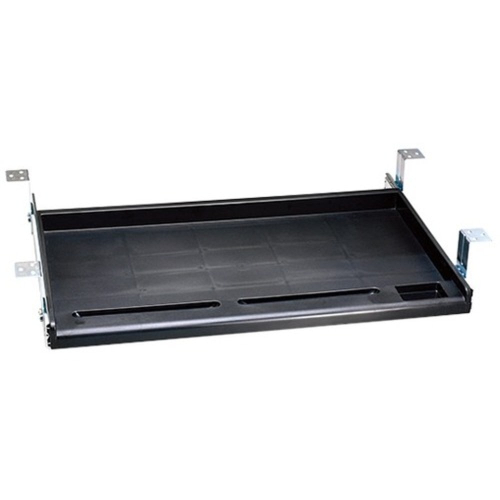 Ergoguys STANDARD UNDER DESK KEYBOARD TRAY BLACK - 20.6in Width - Black MPN:KB003B