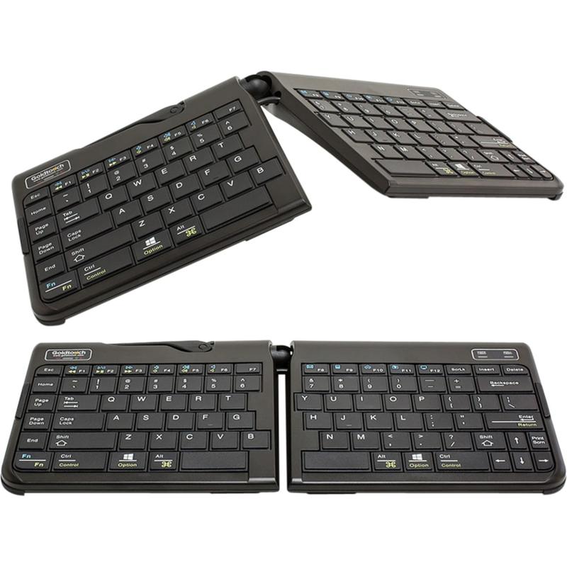 Goldtouch Go 2 Wireless Bluetooth Mobile Keyboard, Black MPN:GTP-0044W