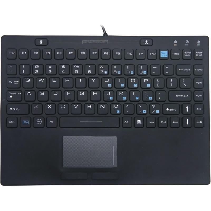 DSI IN86KB - Industrial - keyboard - with touchpad - USB MPN:JH-86