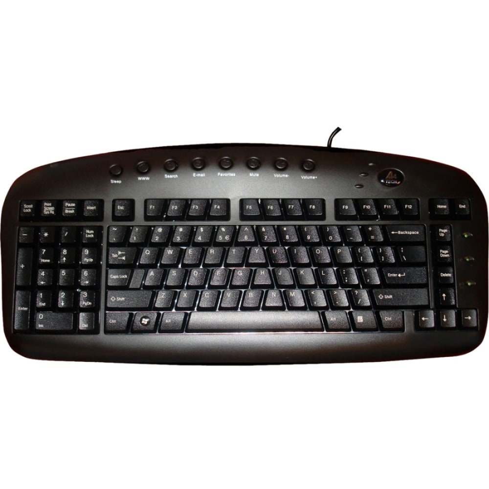 Ergoguys Left-Handed Ergonomic Keyboard, Black MPN:KBS-29BLK