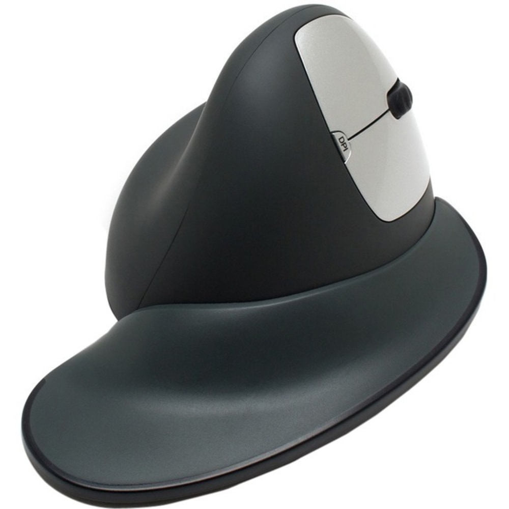 Goldtouch Kov-Gsv-Rmw Semi-Vertical Mouse Wireless (Right-Handed) - Wireless - Radio Frequency - Black - KOVGSVRMW MPN:KOV-GSV-RMW