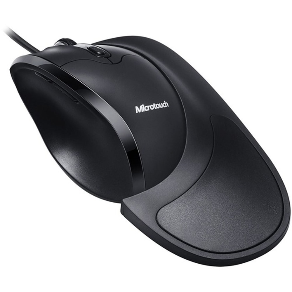 Goldtouch Newtral 3 Medium Black Mouse Wired, Right Handed - Cable - Black - 1 Pack - USB - 3000 dpi - Scroll Wheel - 6 Button(s) - Right-handed Only MPN:KOV-N300BCM