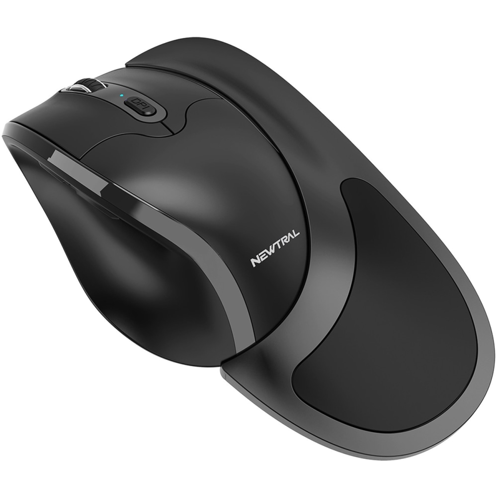 Goldtouch Newtral 3 Mouse Wireless, Large, Black - Wireless - Radio Frequency - 2.40 GHz - Black - 1 Pack - KOVN300BWL MPN:KOV-N300BWL