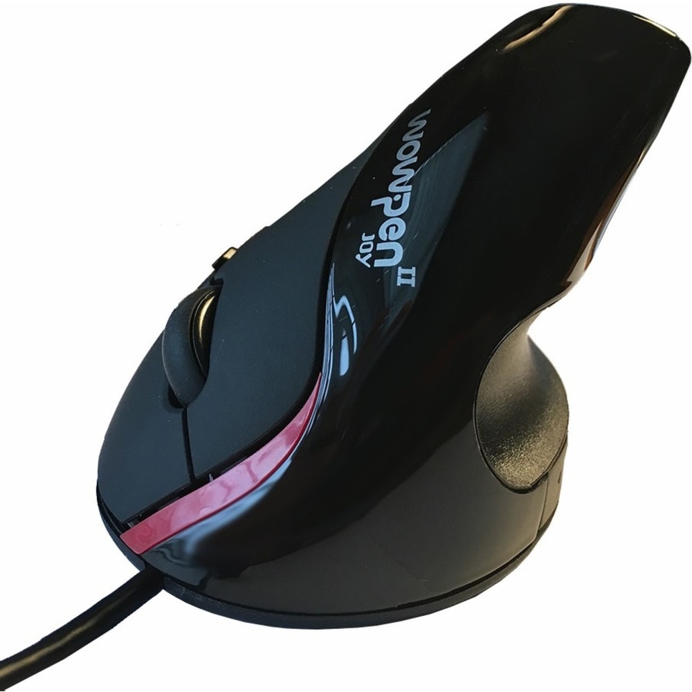 Ergoguys Wow Pen Joy II Vertical Ergonomic Optical Mouse, Black MPN:WP-012-BK-E