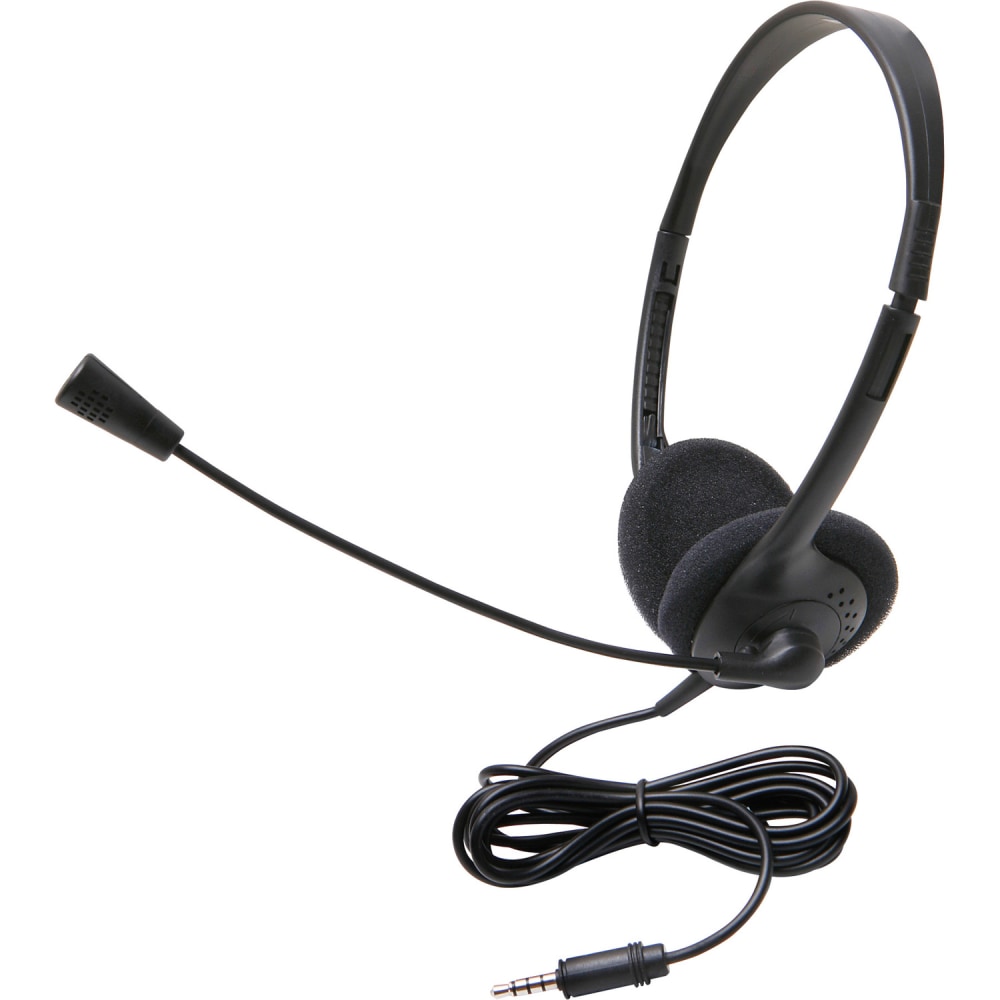 Califone 3065Avt Lightweight Stereo Headset W/Mic 3.5Mm - Stereo - Mini-phone (3.5mm) - Wired - 32 Ohm - 3065AVT MPN:3065AVT