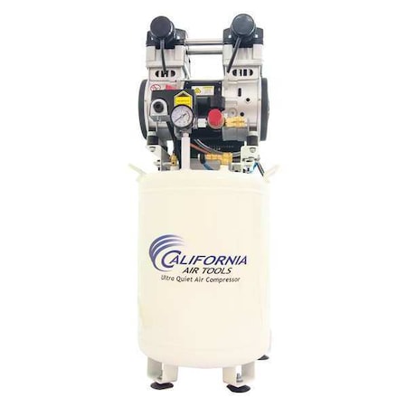 Ultra Quiet Oil-Free 10 gal 2-HP & Auto Drn 220V MPN:10020DCAD-22060