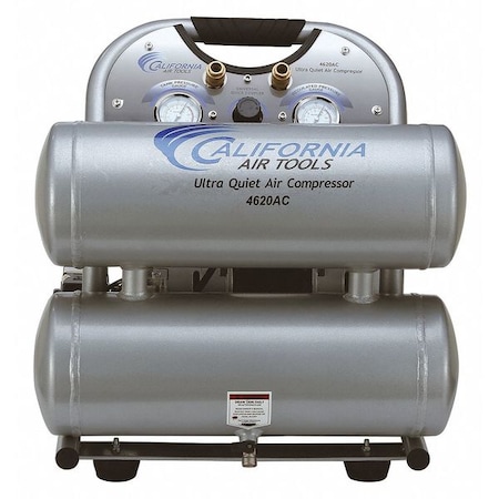 Ultra Quiet Oil-Free 4.6 gal 2-HP 220V Only 60 dB MPN:4620AC-22060