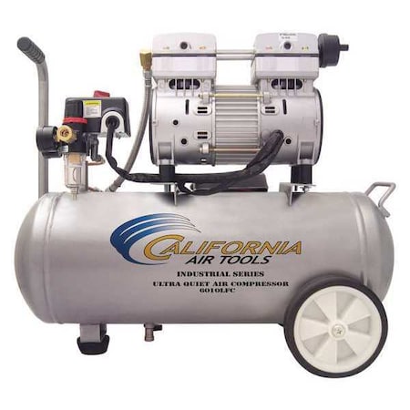 Ultra Quiet Oil-Free Industrial Air Compressor 6-gal 1-HP MPN:6010LFC