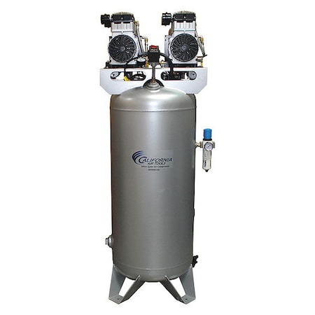 Ultra Quiet Oil-Free Air Compressor 60-gal 4-HP w/Auto Drn MPN:CAT-60040CAD
