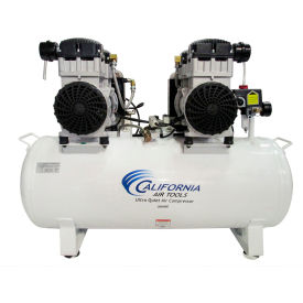 California Air Tools CAT-20040DC 4HP Duplex Comp 20 Gal Horiz. 125PSI 10.6CFM 1PH 230V CAT-20040DC