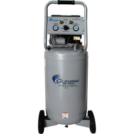 California Air Tools Ultra Quiet & Oil-Free Portable Air Compressor 20 Gal. Cap. 2.9 CFM 1-1/2 HP CAT-20015