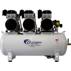 California Air Tools 20060CAD Ultra Quiet & Oil-Free 6 HP 20 Gal. Tank w/Auto Drain Air Compressor CAT-20060CAD