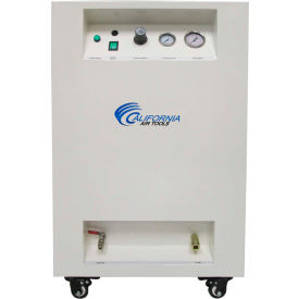 California Air Tools 8010SPCAD Ultra Quiet & Oil-Free 1.0 Hp 8.0 Gal. Air Compressor CAT-8010SPCAD